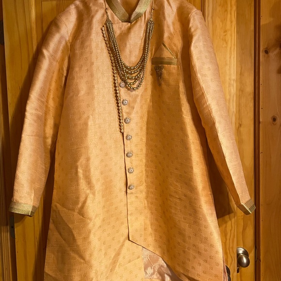 Men’s 2 piece Bollywood Kurta set. Size 42 - Picture 5 of 12